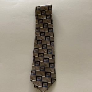 Gently used silk tie; excellent condition